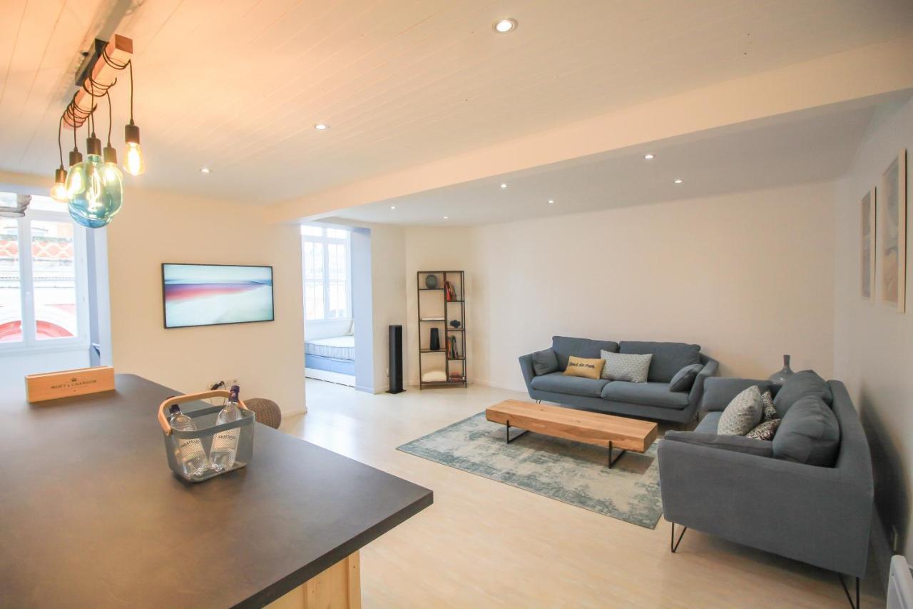 La Maison Bleue - En Plein Coeur D'Arcachon Eksteriør bilde